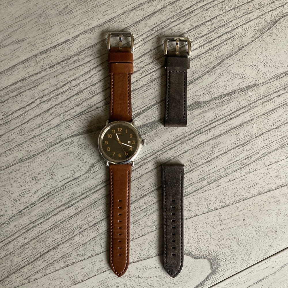 Shinola 47mm Runwell w/ Additional 24mm Strap